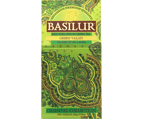 Oriental Collection - Green Valley - Ceylon Green Tea - 100g Loose Leaf