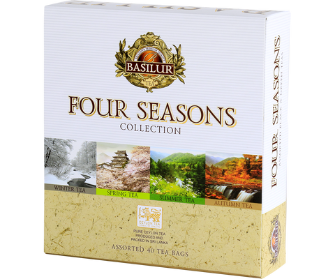 Four Seasons Assortment  - 40 Enveloped Tea Bags - 4 Flavours
