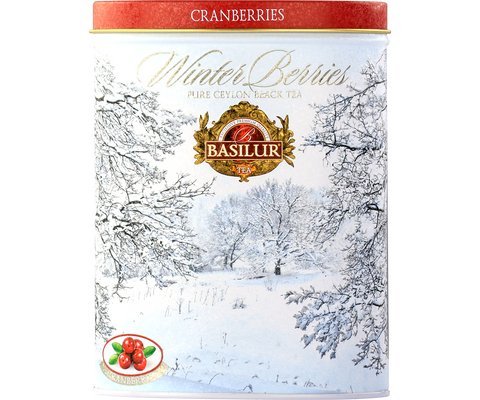 Winter Berries - Cranberries 100g Loose Leaf Tin Caddy
