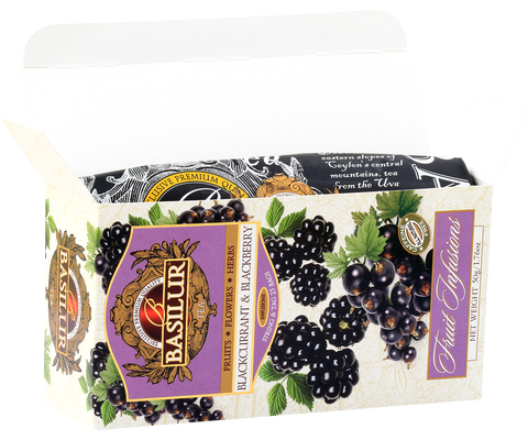 Fruit Infusions - Blackcurrant & Blackberry - 25 Tea Bags