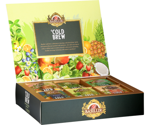 Cold Brew Assortment - 6 arome - 60 pliculețe de ceai