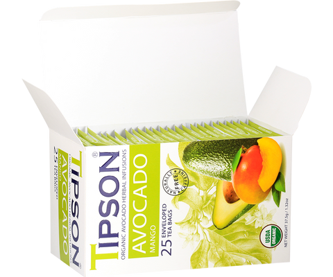 Tipson Avocado - Mango - 25 Enveloped Tea Bags
