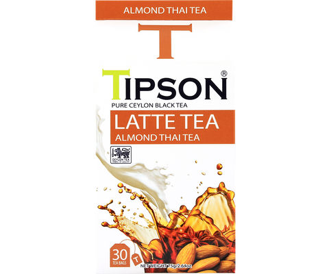 Tipson Almond Thai Tea - 30 Tea bags