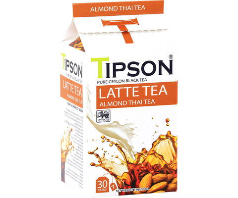 Tipson Almond Thai Tea - 30 Tea bags