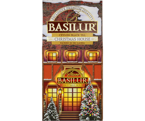 Basilur Christmas House - 100g Loose Leaf Black Tea
