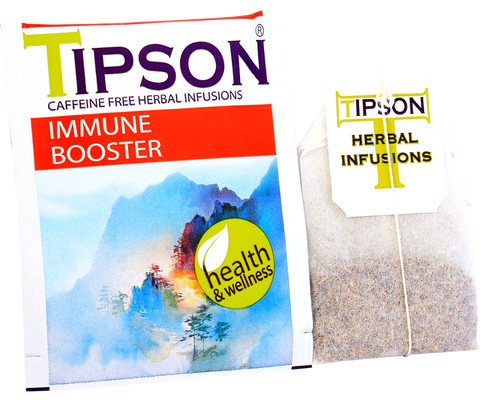 Tipson Herbal Wellness - Immune Booster Tea - 20 Enveloped Tea Bags