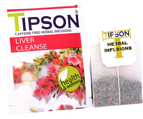 Tipson Herbal Wellness - Liver Cleanse Tea - 20 Enveloped Tea Bags
