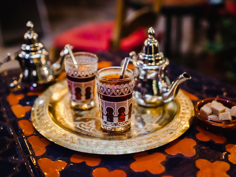 Trip around the world with tea