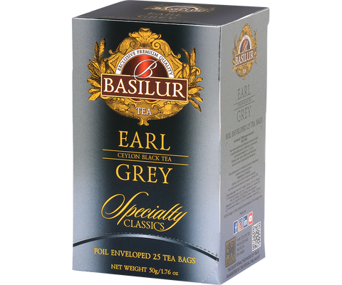 Ceai clasic special - Earl Grey - 25 pliculețe de ceai ambalate în plic