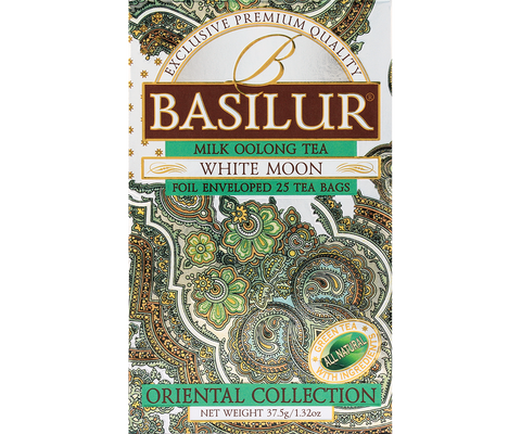 White Moon - 25 Pliculețe de Ceai Ambalate - Ceai Oolong cu Lapte Chinezesc
