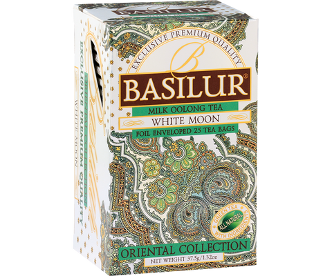 White Moon - 25 Pliculețe de Ceai Ambalate - Ceai Oolong cu Lapte Chinezesc