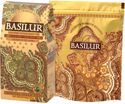 Golden Crescent - Ceai negru pur Ceylon "Pekoe" - 100g frunze vrac