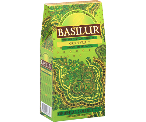 Oriental Collection - Green Valley - Ceylon Green Tea - 100g Loose Leaf