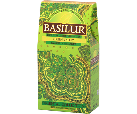 Oriental Collection - Green Valley - Ceylon Green Tea - 100g Loose Leaf