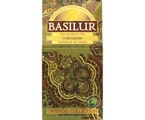 Colecția Orientală - Ceai negru cu cardamom și Ceylon - 100g frunze vrac