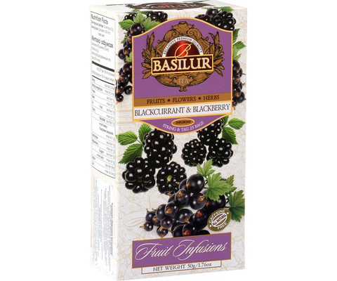 Fruit Infusions - Blackcurrant & Blackberry - 25 Tea Bags