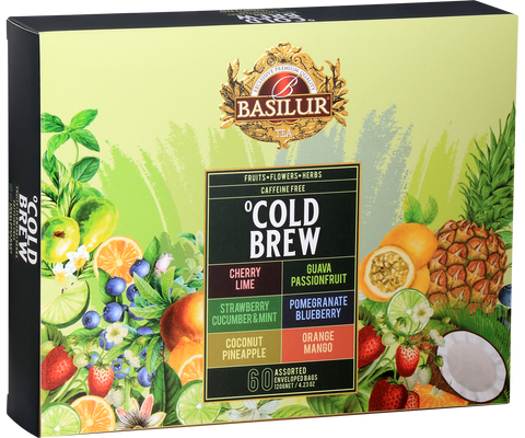 Cold Brew Assortment - 6 arome - 60 pliculețe de ceai