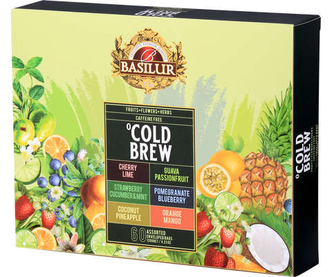 Cold Brew Assortment - 6 arome - 60 pliculețe de ceai