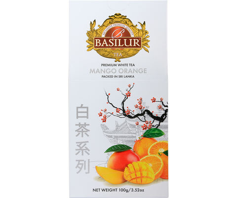 White Tea - Mango și Portocală - 100g vrac - Refill