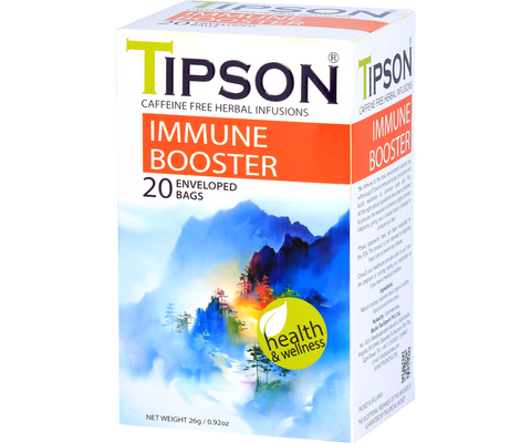 Tipson Herbal Wellness - Immune Booster Tea - 20 Enveloped Tea Bags
