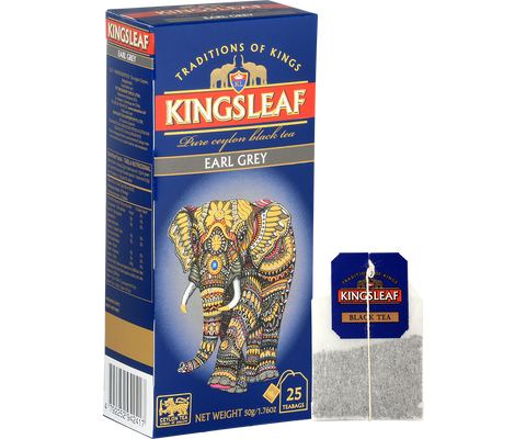 Kingsleaf Earl Grey - 25 pliculețe de ceai