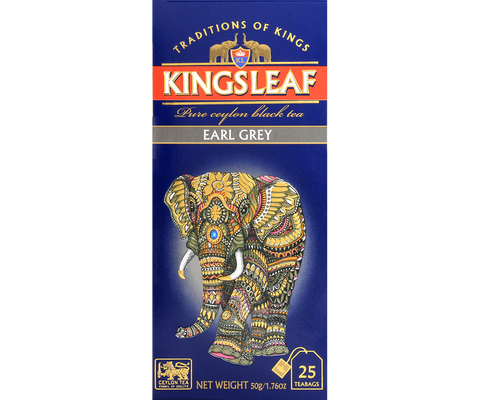 Kingsleaf Earl Grey - 25 pliculețe de ceai
