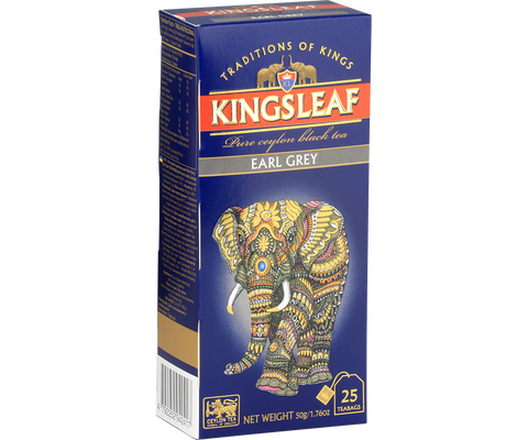 Kingsleaf Earl Grey - 25 pliculețe de ceai