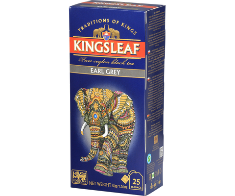 Kingsleaf Earl Grey - 25 pliculețe de ceai
