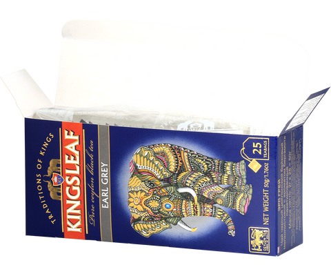 Kingsleaf Earl Grey - 25 pliculețe de ceai