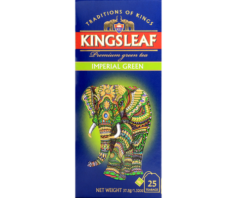 Kingsleaf Imperial Green - 25 pliculețe de ceai