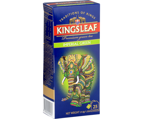 Kingsleaf Imperial Green - 25 pliculețe de ceai