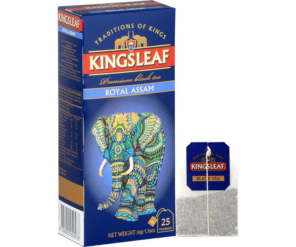 Kingsleaf Royal Assam - 25 pliculețe de ceai – Basilur Tea Romania