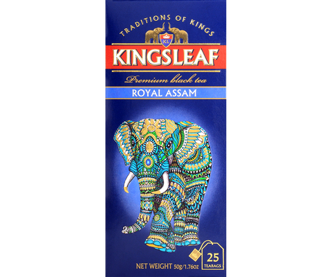 Kingsleaf Royal Assam - 25 pliculețe de ceai