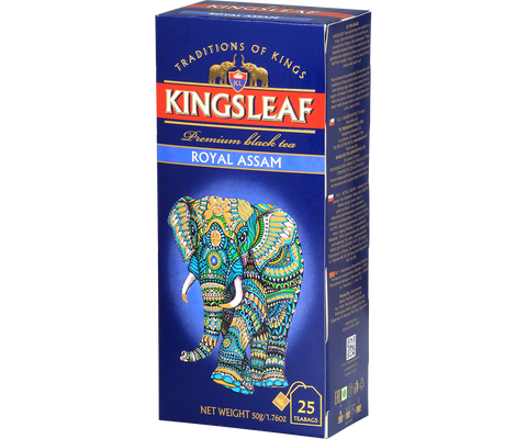 Kingsleaf Royal Assam - 25 pliculețe de ceai