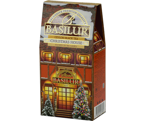 Basilur Christmas House - 100g Loose Leaf Black Tea