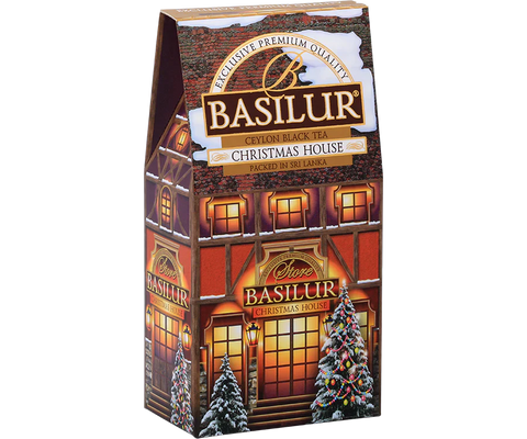 Basilur Christmas House - 100g Loose Leaf Black Tea