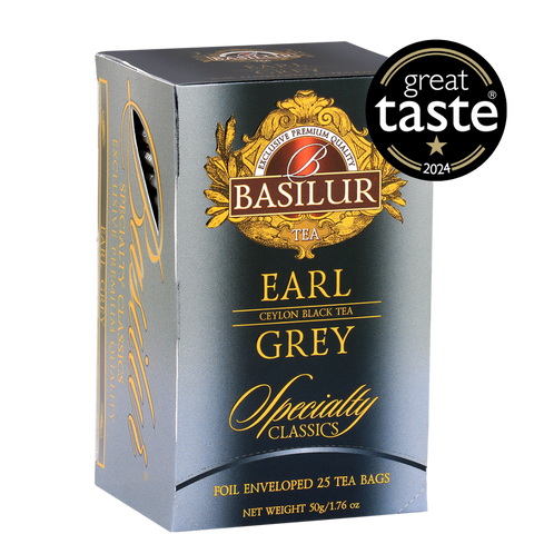 Ceai clasic special - Earl Grey - 25 pliculețe de ceai ambalate în plic