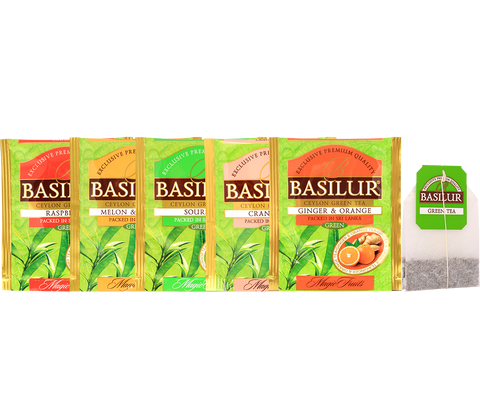 Magic Fruits Assorted Green Tea - 25 Enveloped Tea Bags