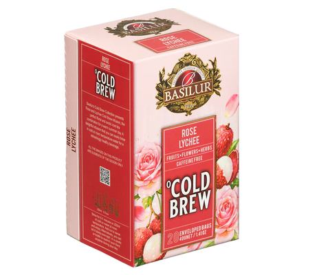 Cold Brew - Rose Lychee - 20 Enveloped Tea Bags